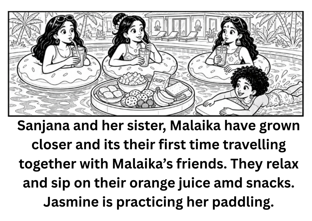 6 Inclusive Story Colouring Book Pages | Diverse Kids Printable Sheets
