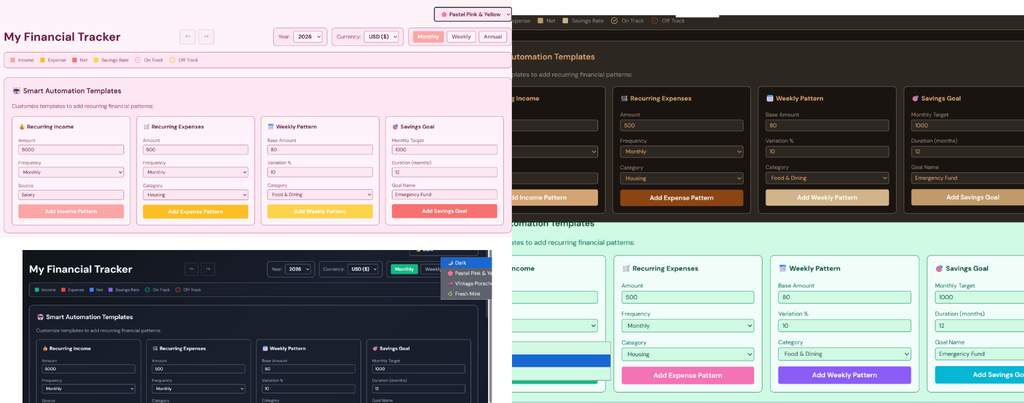 BudgetTrack – Digital Budget Planner Template