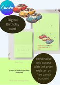 Digital card-every mile is a celebration of you