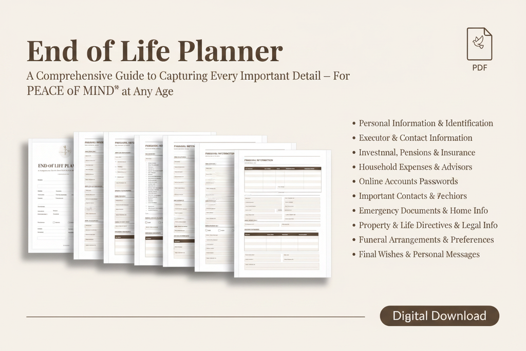 End of Life Planner Cover - Typos Fixed
