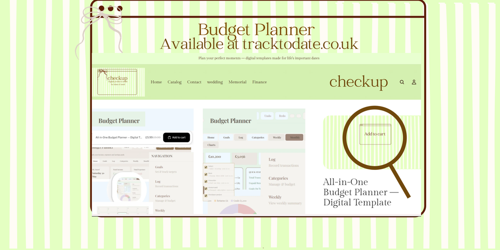 All-in-One Budget Planner — Digital Template